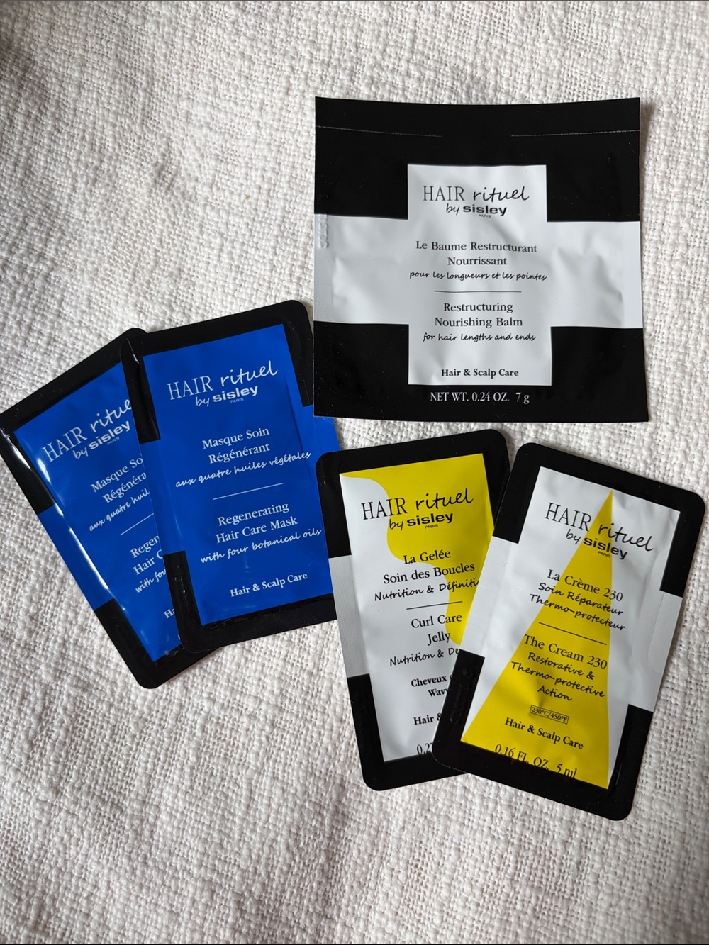 ⭐️5 for $20- Set of New Hair Ritual by Sisley Haircare Samples